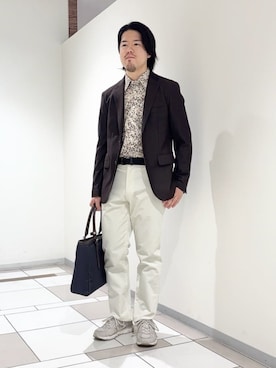 及川さん(メンズ・170cm)の冬コーディネート