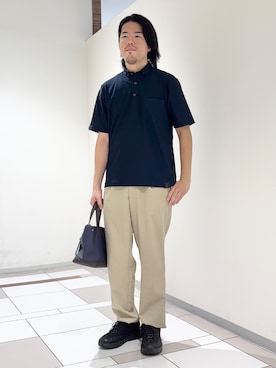 及川さん(メンズ・170cm)の夏コーディネート