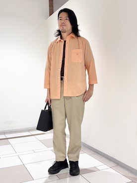 及川さん（メンズ・170cm）の夏コーディネート