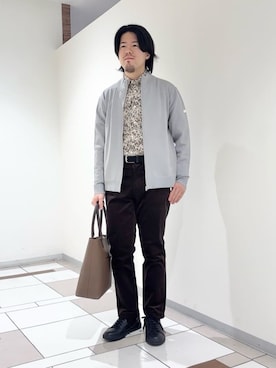 及川さん(メンズ・170cm)の冬コーディネート