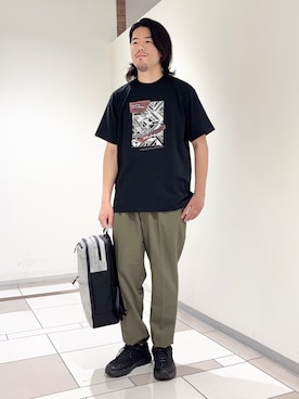 及川さん(メンズ・170cm)の春コーディネート