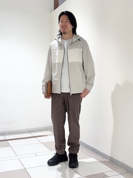 及川さん(メンズ・170cm)の春コーディネート