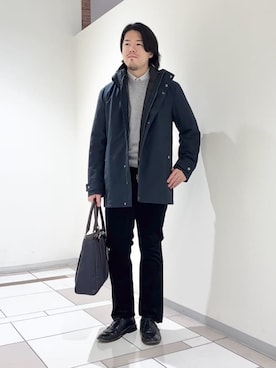 及川さん(メンズ・170cm)の冬コーディネート