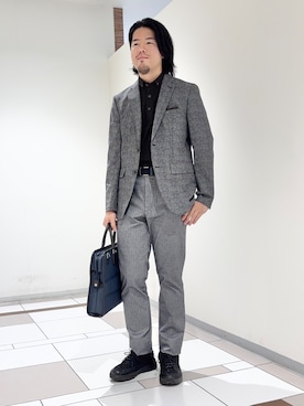 及川さん（メンズ・170cm）の秋コーディネート