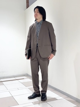 及川さん（メンズ・170cm）の春コーディネート