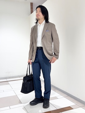 及川さん(メンズ・170cm)の夏コーディネート