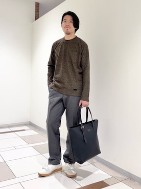 及川さん(メンズ・170cm)の冬コーディネート