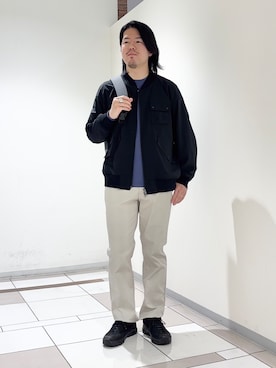及川さん(メンズ・170cm)の春コーディネート