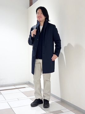 及川さん(メンズ・170cm)の春コーディネート