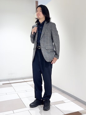 及川さん(メンズ・170cm)の夏コーディネート