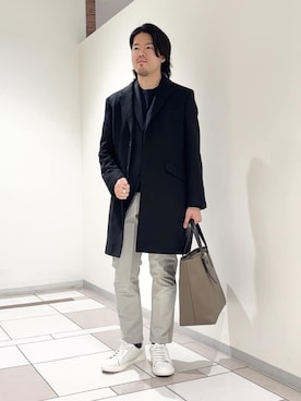 及川さん(メンズ・170cm)の冬コーディネート