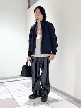 及川さん（メンズ・170cm）の春コーディネート