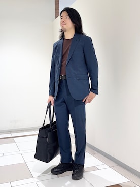 及川さん(メンズ・170cm)の夏コーディネート