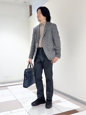 及川さん(メンズ・170cm)の秋コーディネート