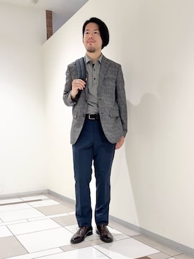 及川さん(メンズ・170cm)の夏コーディネート