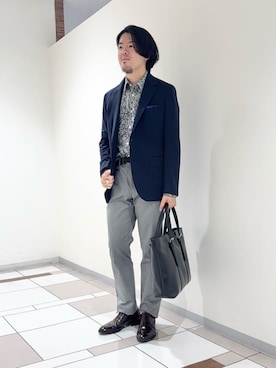 及川さん(メンズ・170cm)の秋コーディネート