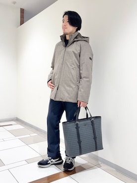 及川さん(メンズ・170cm)の冬コーディネート