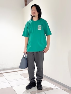 及川さん（メンズ・170cm）の夏コーディネート