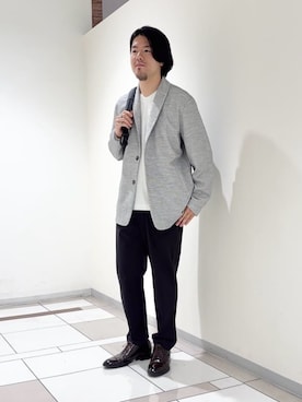 及川さん（メンズ・170cm）の秋コーディネート