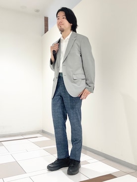 及川さん(メンズ・170cm)の夏コーディネート