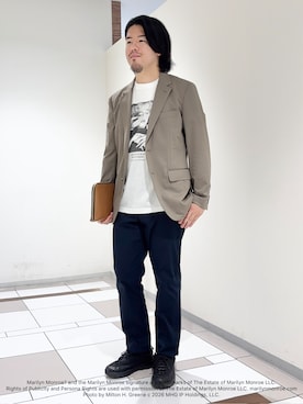 及川さん(メンズ・170cm)の夏コーディネート