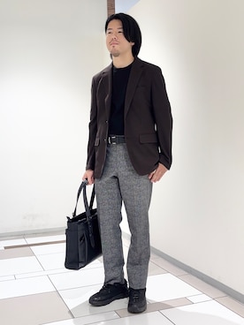 及川さん(メンズ・170cm)の夏コーディネート