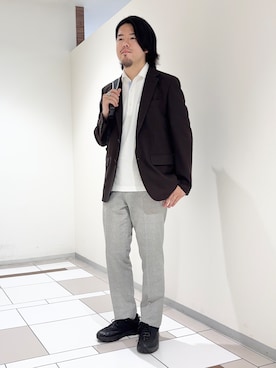 及川さん(メンズ・170cm)の夏コーディネート