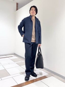 及川さん(メンズ・170cm)の冬コーディネート