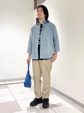 及川さん（メンズ・170cm）の夏コーディネート