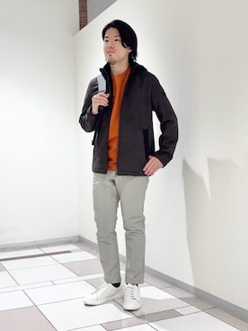 及川さん（メンズ・170cm）の冬コーディネート
