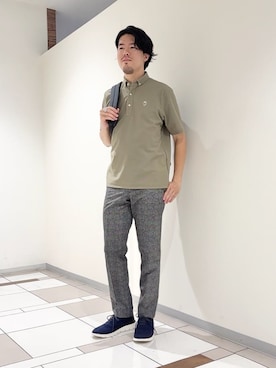 及川さん(メンズ・170cm)の夏コーディネート