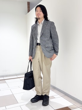 及川さん(メンズ・170cm)の夏コーディネート