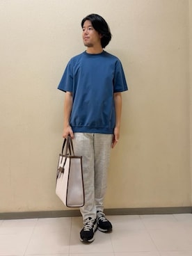及川さん(メンズ・170cm)の夏コーディネート