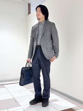 及川さん(メンズ・170cm)の秋コーディネート