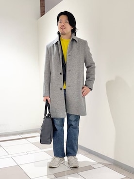 及川さん(メンズ・170cm)の冬コーディネート