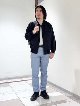 及川さん(メンズ・170cm)の春コーディネート