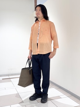 及川さん(メンズ・170cm)の夏コーディネート