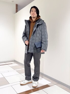 及川さん(メンズ・170cm)の冬コーディネート