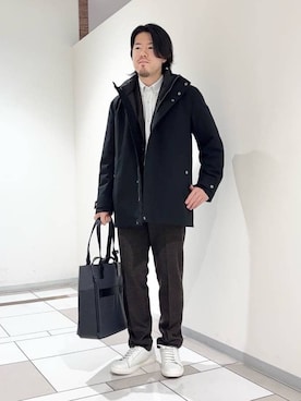 及川さん(メンズ・170cm)の冬コーディネート