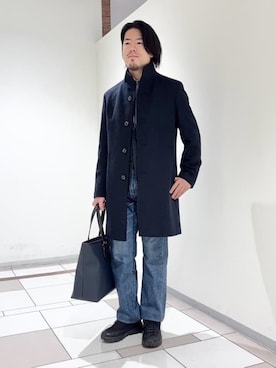 及川さん(メンズ・170cm)の冬コーディネート