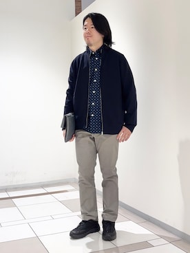 及川さん(メンズ・170cm)の春コーディネート
