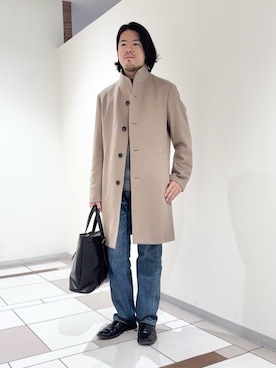 及川さん(メンズ・170cm)の冬コーディネート