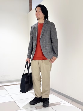 及川さん(メンズ・170cm)の夏コーディネート