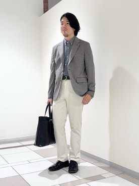 及川さん(メンズ・170cm)の秋コーディネート