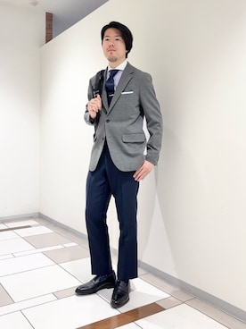 及川さん(メンズ・170cm)の春コーディネート