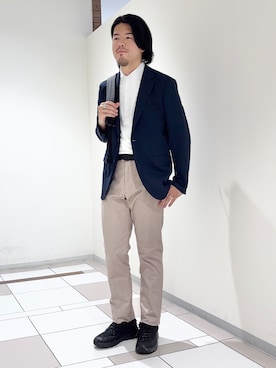 及川さん(メンズ・170cm)の夏コーディネート