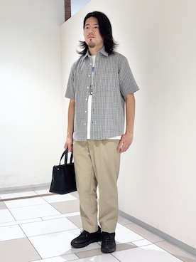 及川さん(メンズ・170cm)の夏コーディネート