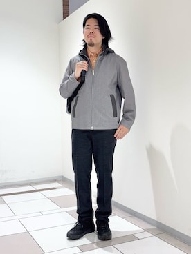 及川さん（メンズ・170cm）の春コーディネート