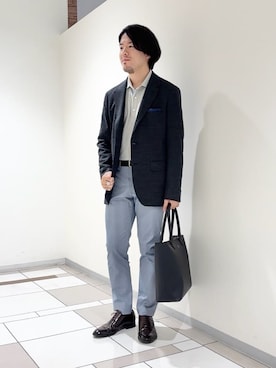 及川さん(メンズ・170cm)の秋コーディネート