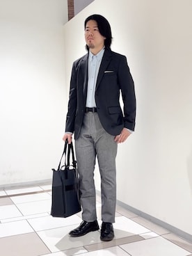 及川さん(メンズ・170cm)の春コーディネート